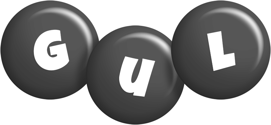 Gul candy-black logo