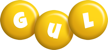Gul candy-yellow logo