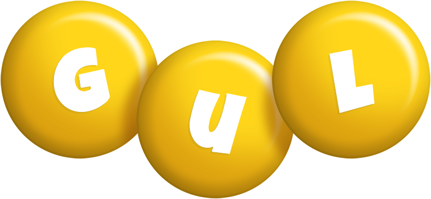 Gul candy-yellow logo