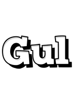 Gul snowing logo
