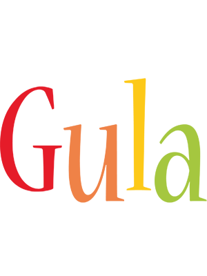 Gula birthday logo