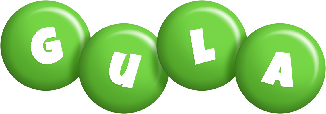 Gula candy-green logo