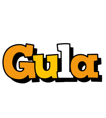 Gula cartoon logo