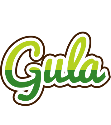 Gula golfing logo