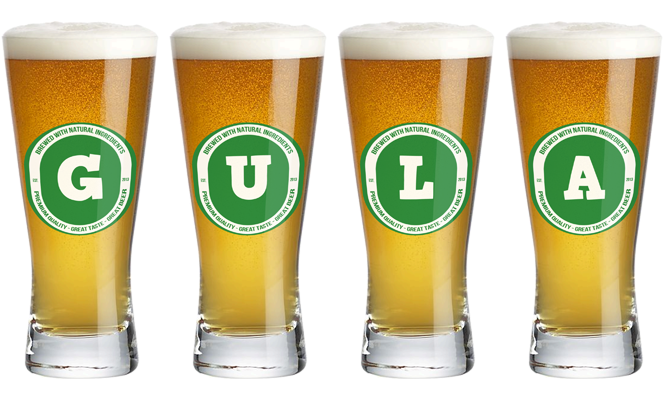 Gula lager logo
