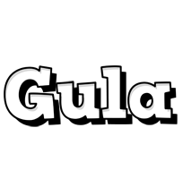 Gula snowing logo