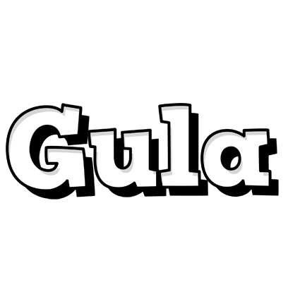 Gula snowing logo
