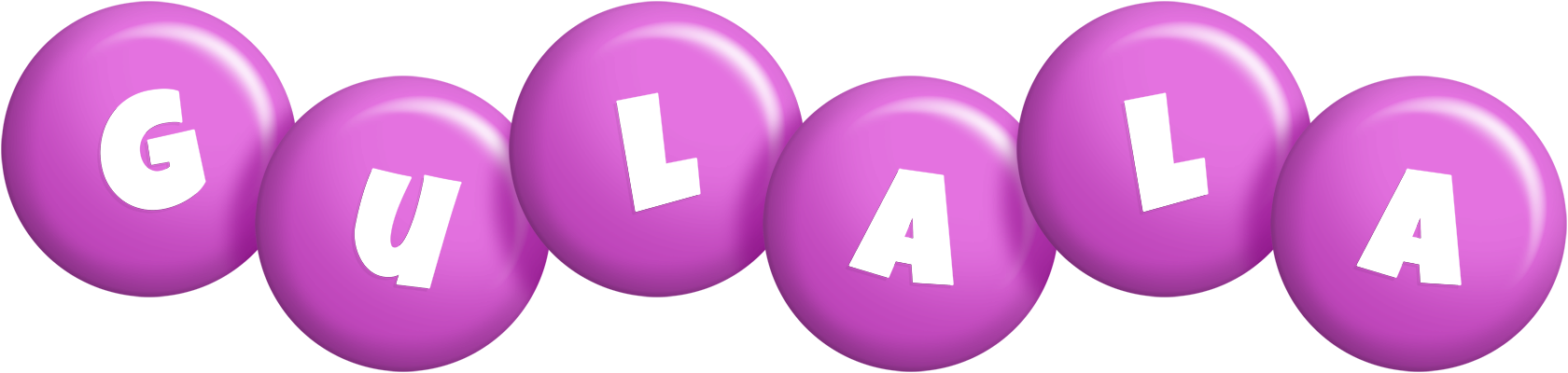 Gulala candy-purple logo