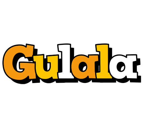 Gulala cartoon logo