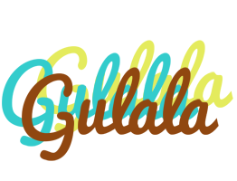 Gulala cupcake logo