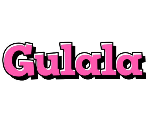Gulala girlish logo
