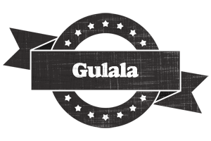 Gulala grunge logo