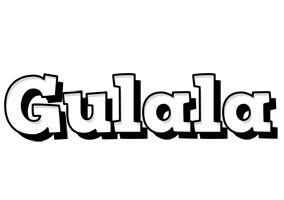 Gulala snowing logo