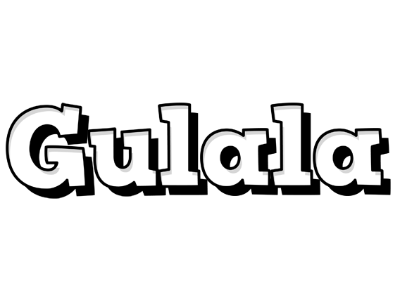 Gulala snowing logo