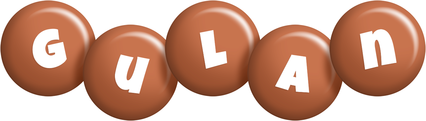 Gulan candy-brown logo