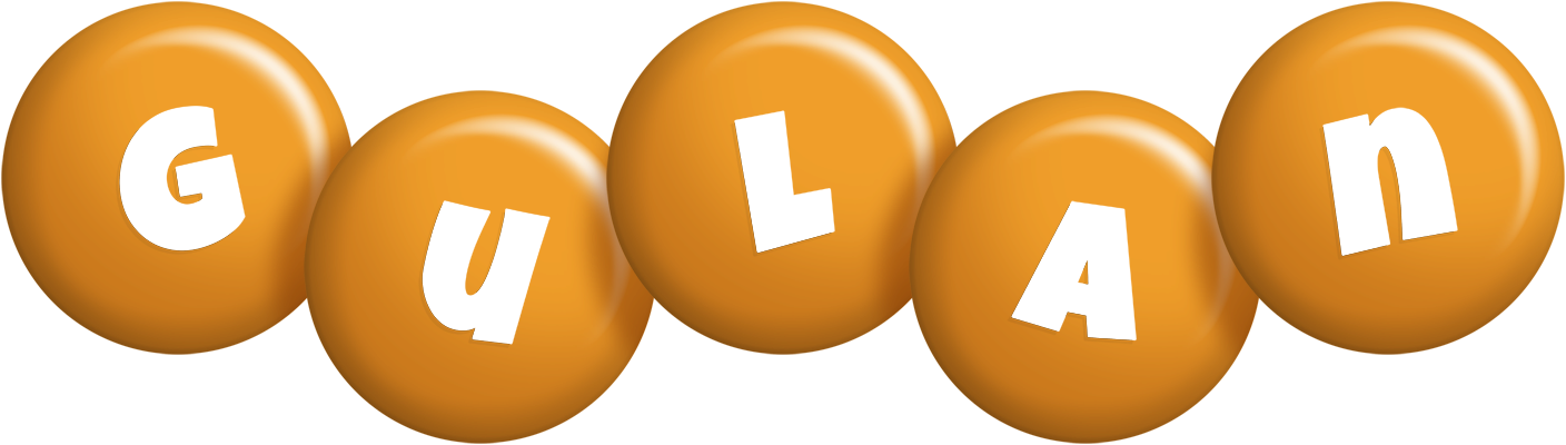 Gulan candy-orange logo