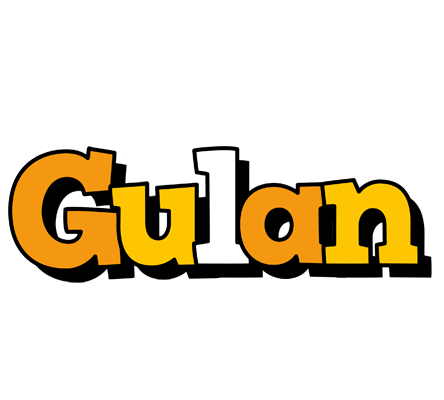 Gulan cartoon logo