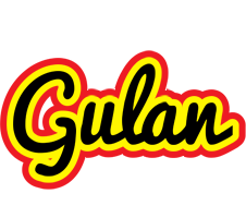 Gulan flaming logo