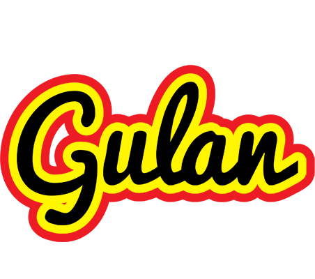 Gulan flaming logo