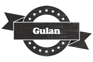 Gulan grunge logo