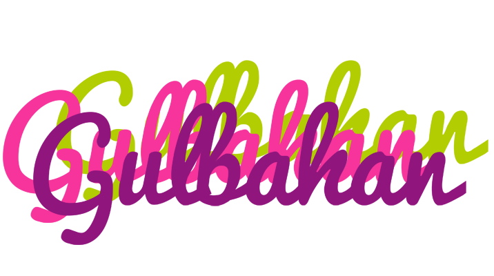 Gulbahan flowers logo