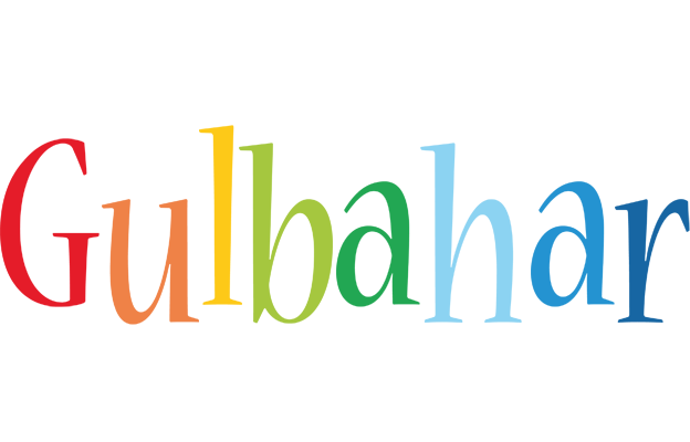 Gulbahar birthday logo