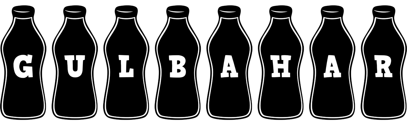 Gulbahar bottle logo