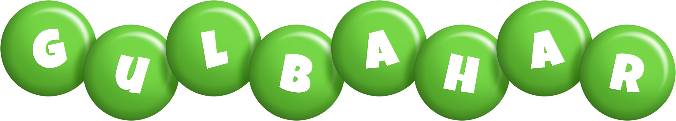 Gulbahar candy-green logo