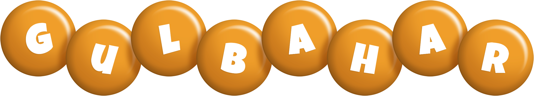 Gulbahar candy-orange logo