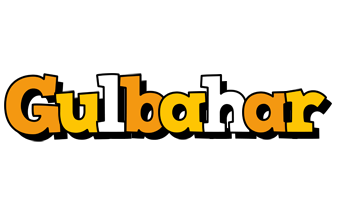 Gulbahar cartoon logo