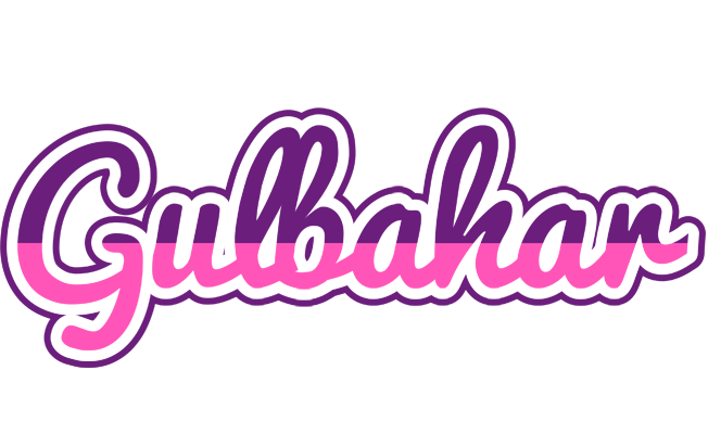 Gulbahar cheerful logo