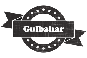 Gulbahar grunge logo