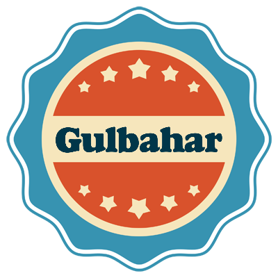 Gulbahar labels logo