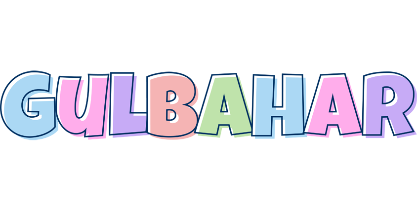 Gulbahar pastel logo