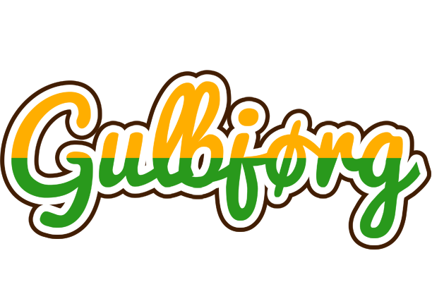 Gulbjørg banana logo