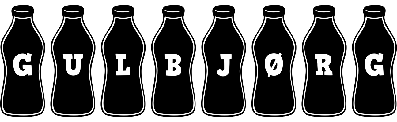 Gulbjørg bottle logo