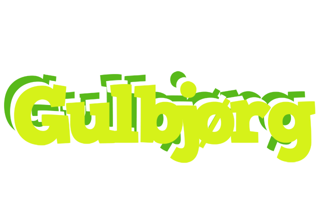 Gulbjørg citrus logo