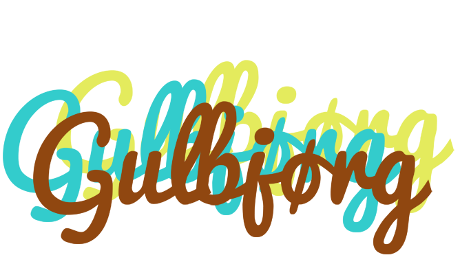 Gulbjørg cupcake logo