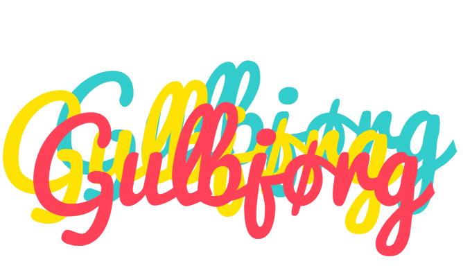 Gulbjørg disco logo