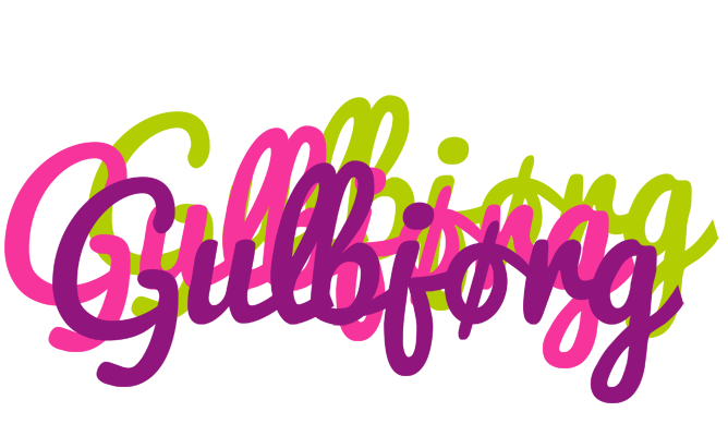 Gulbjørg flowers logo