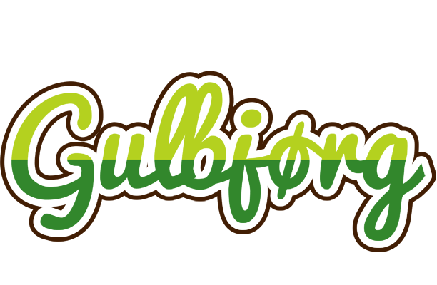 Gulbjørg golfing logo