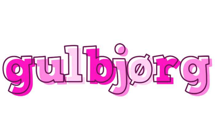 Gulbjørg hello logo