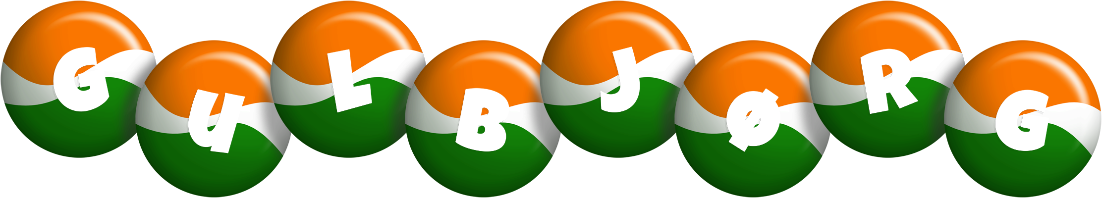 Gulbjørg india logo