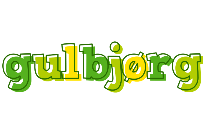 Gulbjørg juice logo
