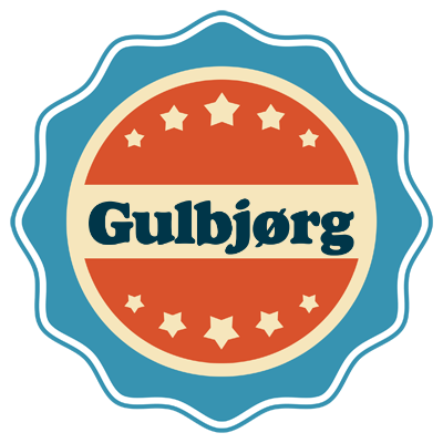 Gulbjørg labels logo