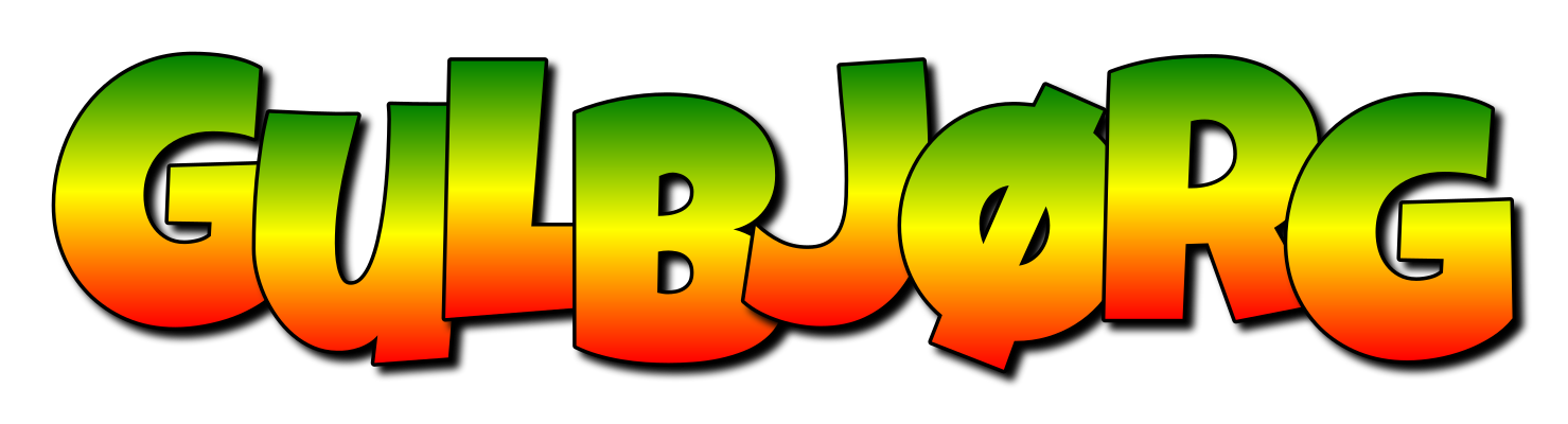 Gulbjørg mango logo