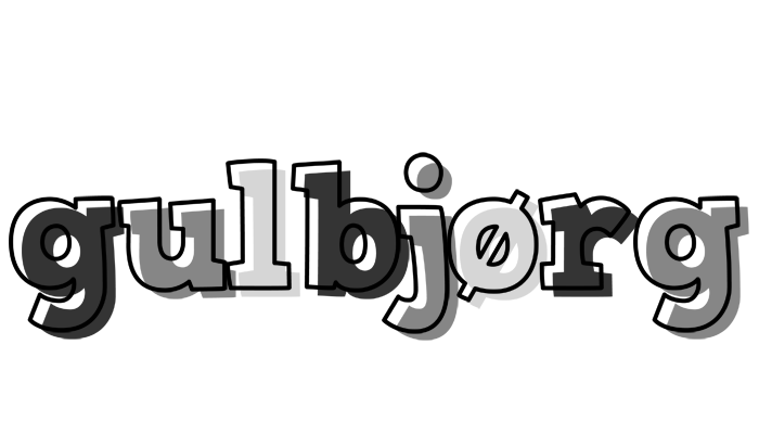 Gulbjørg night logo