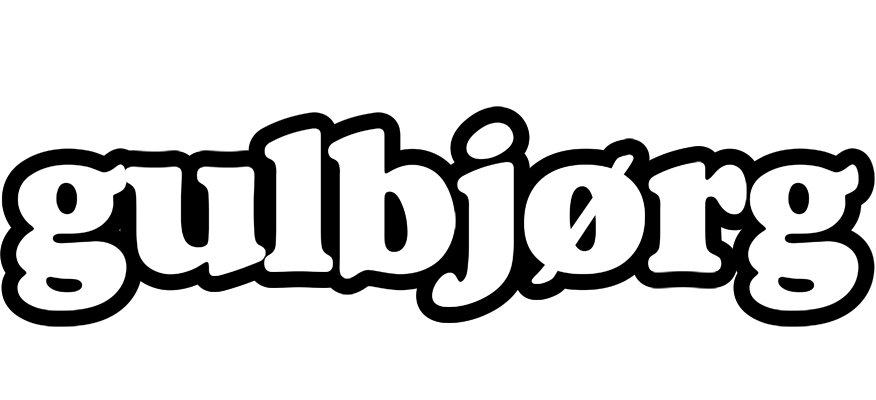 Gulbjørg panda logo