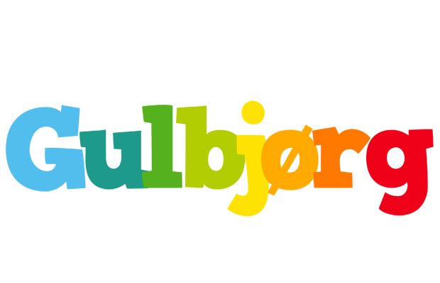 Gulbjørg rainbows logo
