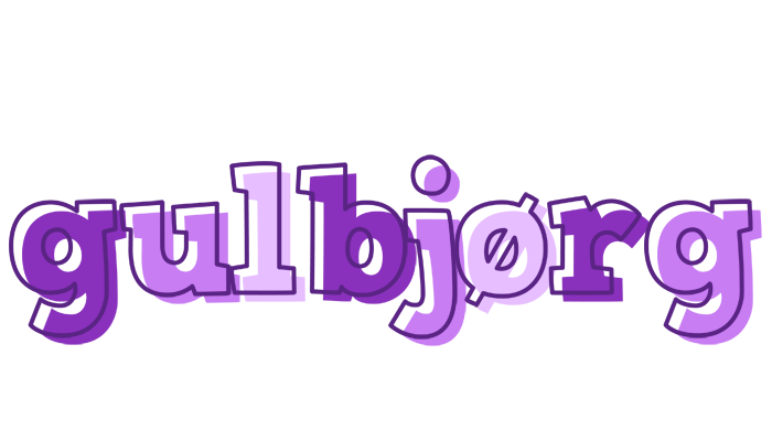 Gulbjørg sensual logo
